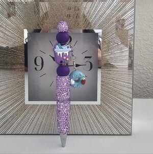 NEW Coffee & Donut Decorative Pave Pen